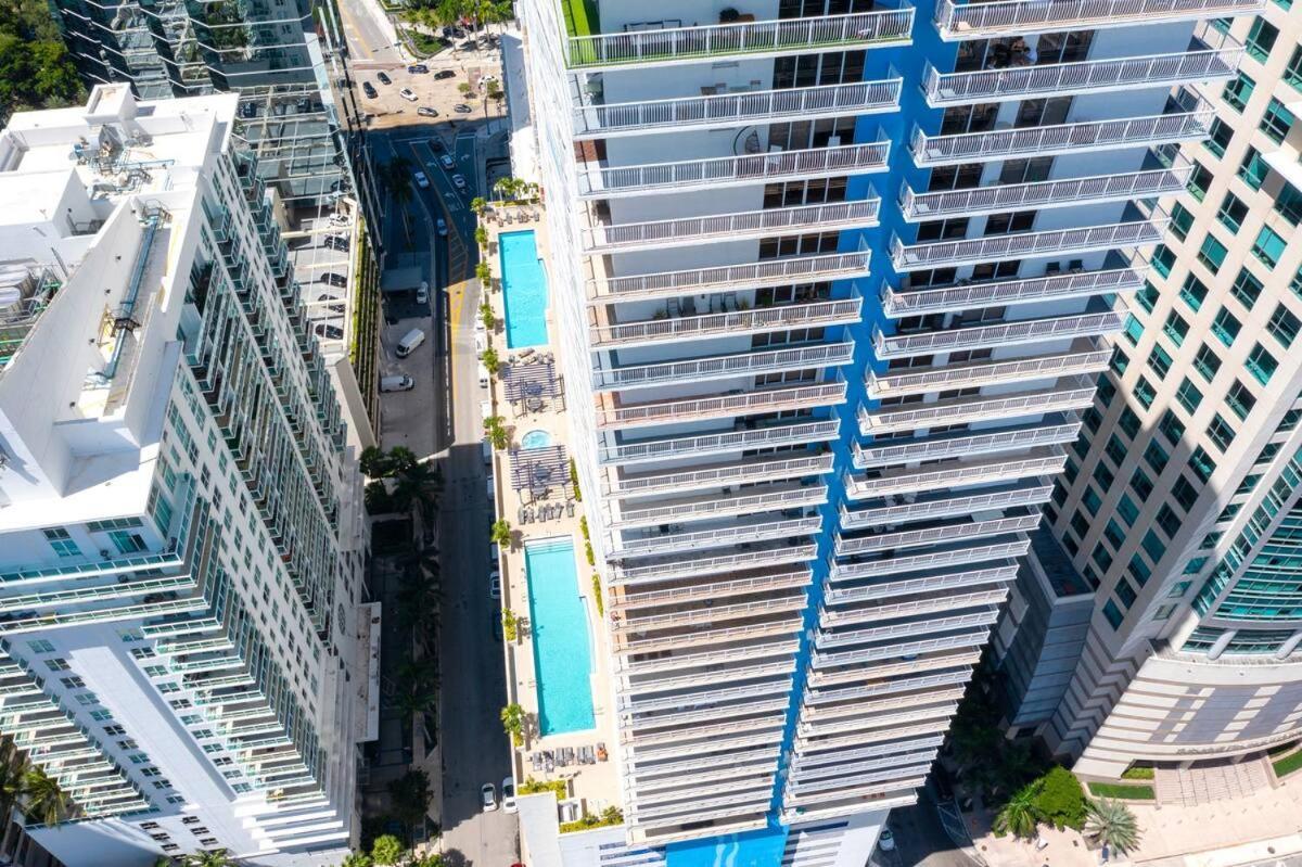 Upscale Brickell 3 Bedroom With Water Views And Free Parking Miami Eksteriør billede